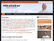 Tablet Screenshot of mikevolker.com